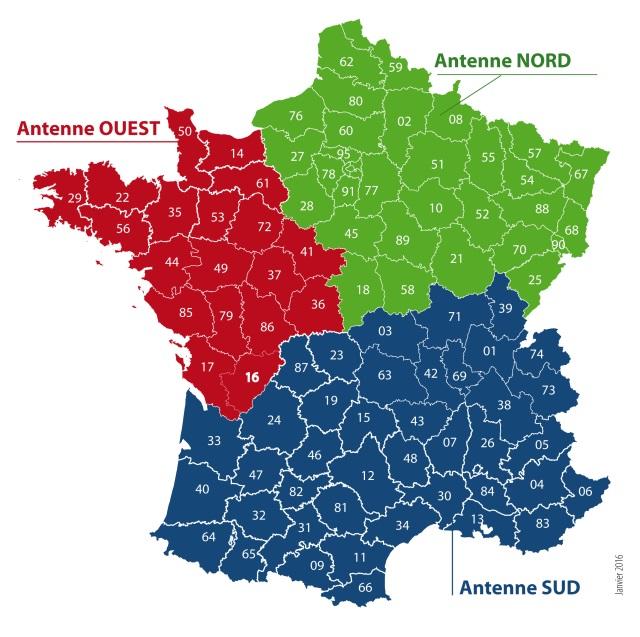 3 antennes couvrant l’ensemble de la France pour le traitement de déchets liquides